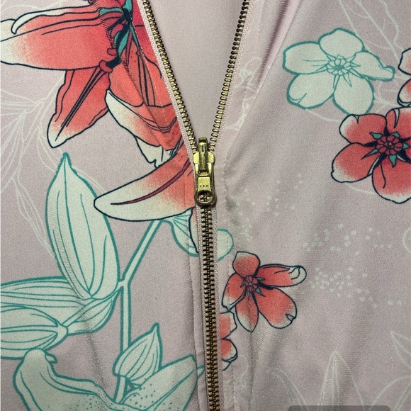 Iman | Gchic Reversible Stretch Knit Women’s Bomber Jacket Size XS - Picture 6 of 12